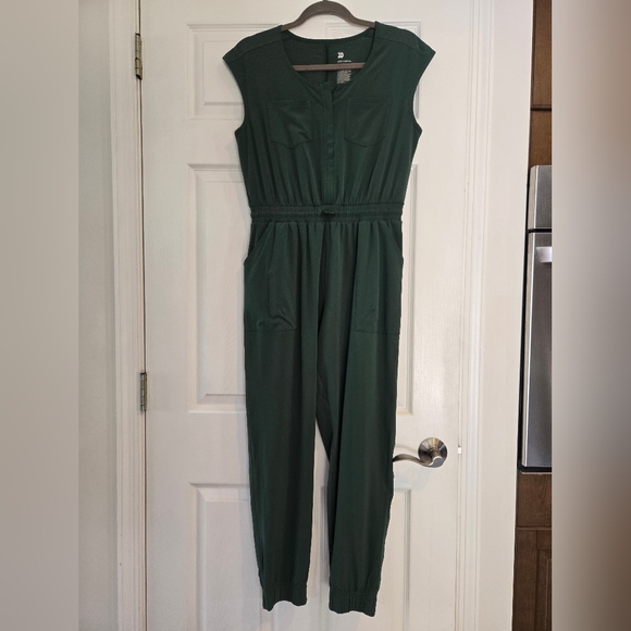 All in Motion Dark Green Jumpsuit - Picture 2 of 5
